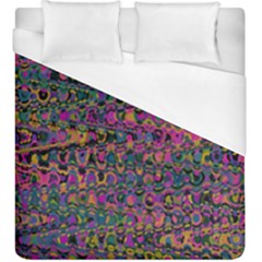 Colorful Bohemian Mosaic Pattern Duvet Cover (king Size) by SpinnyChairDesigns