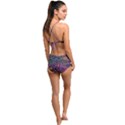 Colorful Bohemian Mosaic Pattern High Waist Tankini Set View2