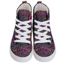 Colorful Bohemian Mosaic Pattern Kids  Hi-Top Skate Sneakers View1