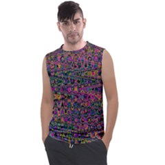 Colorful Bohemian Mosaic Pattern Men s Regular Tank Top by SpinnyChairDesigns