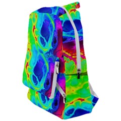 Abstract Art Tie Dye Rainbow Travelers  Backpack by SpinnyChairDesigns