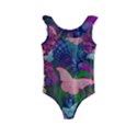 Butterfly Garden Art Kids  Frill Swimsuit View1