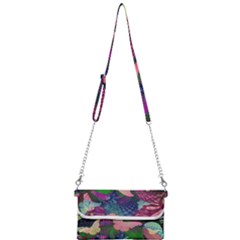 Butterfly Garden Art Mini Crossbody Handbag by SpinnyChairDesigns