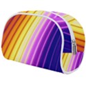 Sporty Stripes Swoosh Purple Gold Red Makeup Case (Medium) View2