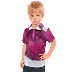 Fun Fuschia Kids  Polo Tee