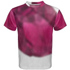 Fun Fuschia Men s Cotton Tee by Janetaudreywilson