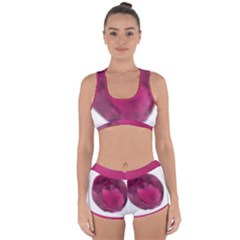 Fun Fuschia Racerback Boyleg Bikini Set by Janetaudreywilson