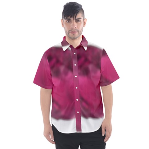 Fun Fuschia Men s Short Sleeve Shirt by Janetaudreywilson