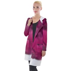 Fun Fuschia Hooded Pocket Cardigan by Janetaudreywilson