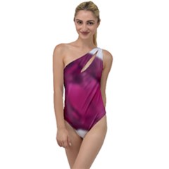 Fun Fuschia To One Side Swimsuit by Janetaudreywilson