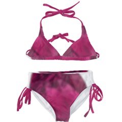 Fun Fuschia Kids  Classic Bikini Set by Janetaudreywilson