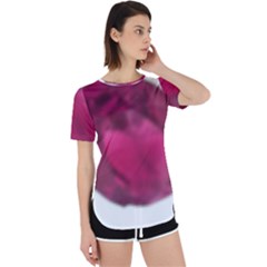 Fun Fuschia Perpetual Short Sleeve T-shirt by Janetaudreywilson