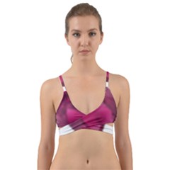 Fun Fuschia Wrap Around Bikini Top by Janetaudreywilson