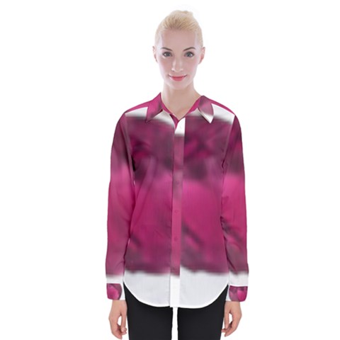 Fun Fuschia Womens Long Sleeve Shirt by Janetaudreywilson