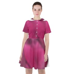 Fun Fuschia Sailor Dress by Janetaudreywilson