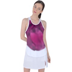 Fun Fuschia Racer Back Mesh Tank Top