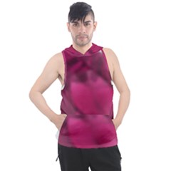 Fun Fuschia Men s Sleeveless Hoodie