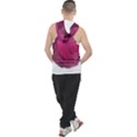 Fun Fuschia Men s Sleeveless Hoodie View2