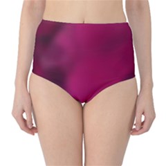 Fun Fuschia Classic High-waist Bikini Bottoms by Janetaudreywilson