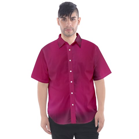 Fun Fuschia Men s Short Sleeve Shirt by Janetaudreywilson