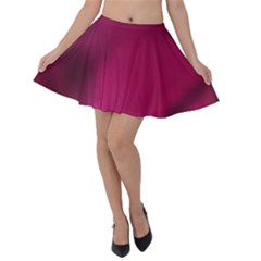 Fun Fuschia Velvet Skater Skirt by Janetaudreywilson