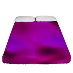 Fun Fuschia Fitted Sheet (california King Size) by Janetaudreywilson