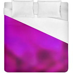 Fun Fuschia Duvet Cover (king Size) by Janetaudreywilson