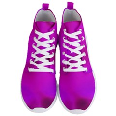 Fun Fuschia Men s Lightweight High Top Sneakers by Janetaudreywilson