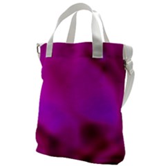 Fun Fuschia Canvas Messenger Bag