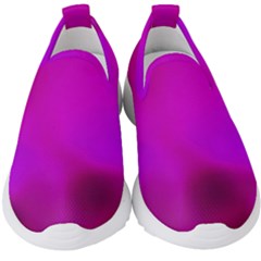 Fun Fuschia Kids  Slip On Sneakers by Janetaudreywilson