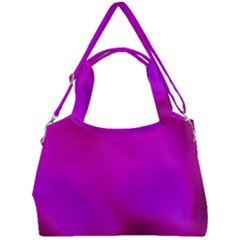 Fun Fuschia Double Compartment Shoulder Bag by Janetaudreywilson