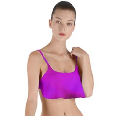 Fun Fuschia Layered Top Bikini Top  by Janetaudreywilson