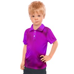 Fun Fuschia Kids  Polo Tee