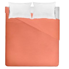 Appreciating Apricot Duvet Cover Double Side (queen Size) by Janetaudreywilson