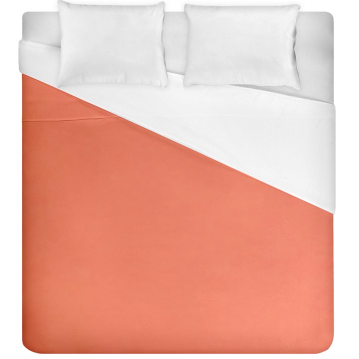 Appreciating Apricot Duvet Cover (King Size)