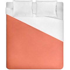 Appreciating Apricot Duvet Cover (california King Size) by Janetaudreywilson