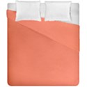 Appreciating Apricot Duvet Cover Double Side (California King Size) View2