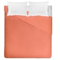 Appreciating Apricot Duvet Cover Double Side (Queen Size) View1