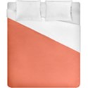 Appreciating Apricot Duvet Cover (California King Size) View1