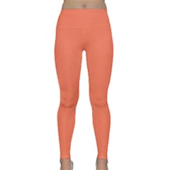 Appreciating Apricot Classic Yoga Leggings by Janetaudreywilson