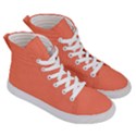 Appreciating Apricot Men s Hi-Top Skate Sneakers View3