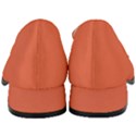 Appreciating Apricot Women s Chunky Heel Loafers View4