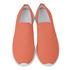 Appreciating Apricot Women s Slip On Sneakers by Janetaudreywilson