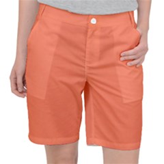 Appreciating Apricot Pocket Shorts by Janetaudreywilson