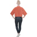 Appreciating Apricot Mock Neck Tee View2