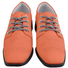 Appreciating Apricot Women Heeled Oxford Shoes by Janetaudreywilson