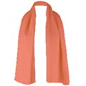 Appreciating Apricot Long Sheer Chiffon Scarf  View1