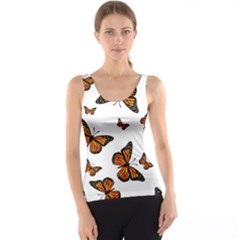 Monarch Butterflies Tank Top by SpinnyChairDesigns