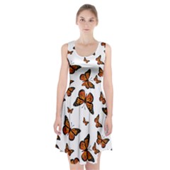 Monarch Butterflies Racerback Midi Dress by SpinnyChairDesigns