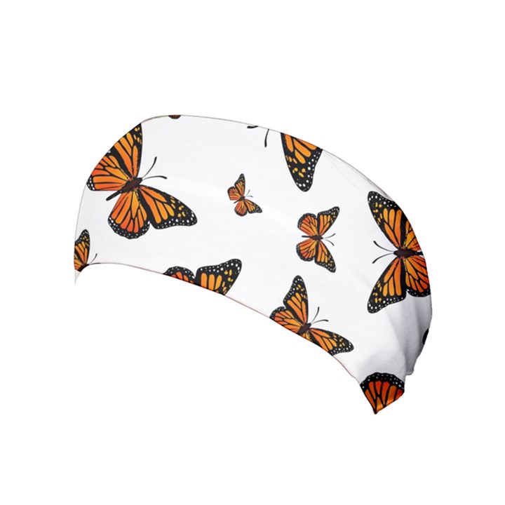 Monarch Butterflies Yoga Headband